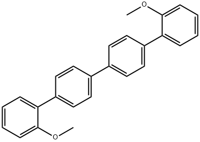 1,1':4',1'':4'',1'''-Quaterphenyl, 2,2'''-dimethoxy- Struktur