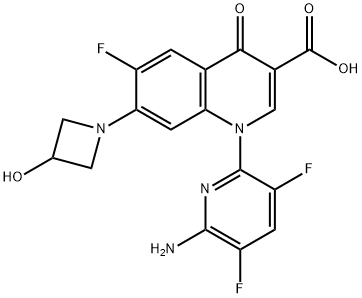 Delafloxacin Impurity 4 結(jié)構(gòu)式