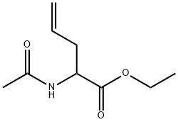 4-Pentenoic acid, 2-(acetylamino)-, ethyl ester Structure