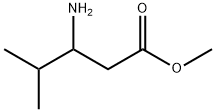 Pentanoic acid, 3-amino-4-methyl-, methyl ester Struktur