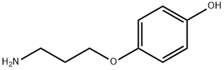 Phenol, 4-(3-aminopropoxy)- Struktur