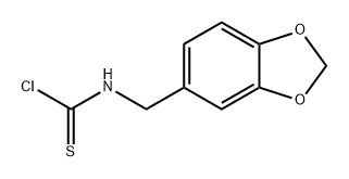 Carbamothioic chloride, N-(1,3-benzodioxol-5-ylmethyl)-