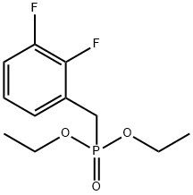 diethyl (2,3-difluorobenzyl)phosphonate Struktur