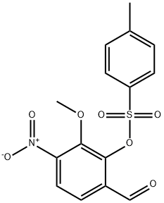 Benzaldehyde, 3-methoxy-2-[[(4-methylphenyl)sulfonyl]oxy]-4-nitro-