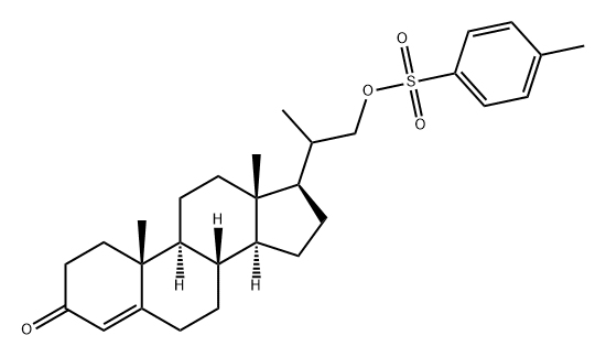 Pregn-4-en-3-one, 21-hydroxy-20-methyl-, p-toluenesulfonate (6CI) Struktur