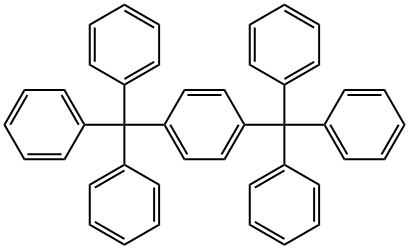 1,4-ジトリチルベンゼン 化學(xué)構(gòu)造式