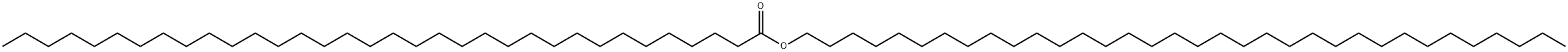 Tetratriacontanoic acid tetratriacontyl ester Struktur