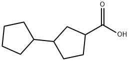 [1,1'-Bicyclopentyl]-3-carboxylic acid Struktur