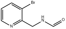 Formamide, N-[(3-bromo-2-pyridinyl)methyl]- Struktur