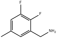 Benzenemethanamine, 2,3-difluoro-5-methyl- Struktur