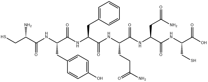 argipressin (1-6), acyclic Struktur