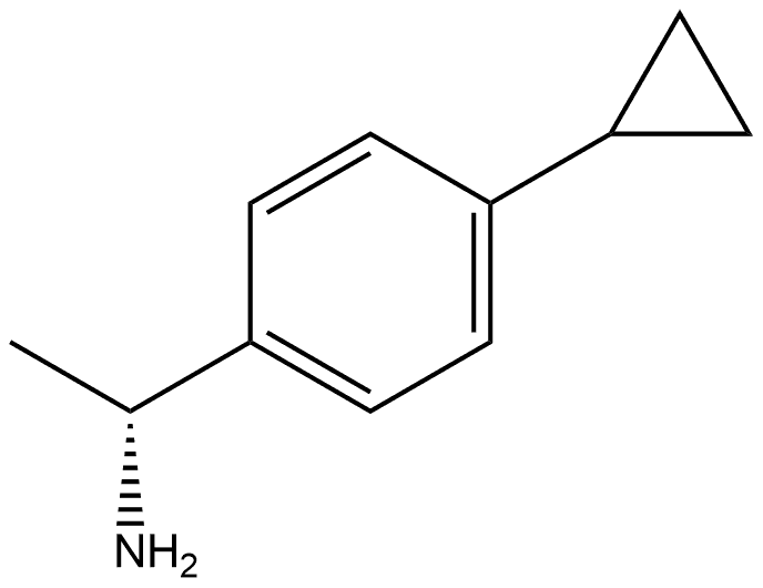 Benzenemethanamine, 4-cyclopropyl-α-methyl-, (αR)-|