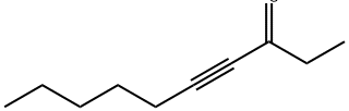 4-Decyn-3-one Struktur