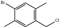 Benzene, 1-bromo-4-(chloromethyl)-2,5-dimethyl- Structure