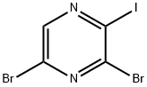 3,5-dibromo-2-iodopyrazine Struktur
