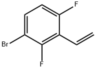 3-Bromo-2,6-difluorostyrene Struktur