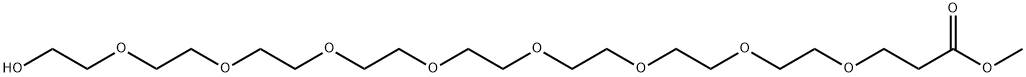 HO-PEG8-COOMe, 1123532-65-9, 結構式