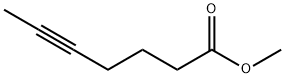 5-Heptynoic acid methyl ester Struktur