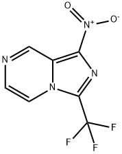 Imidazo[1,5-a]pyrazine, 1-nitro-3-(trifluoromethyl)- Struktur