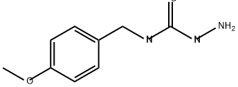 Hydrazinecarboxamide, N-[(4-methoxyphenyl)methyl]- Struktur