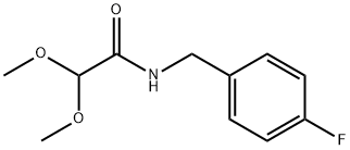 N-[(4-Fluorophenyl)methyl]-2,2-dimethoxyacetamide