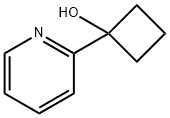 Cyclobutanol, 1-(2-pyridinyl)- Struktur