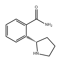 Benzamide, 2-(2S)-2-pyrrolidinyl- Struktur
