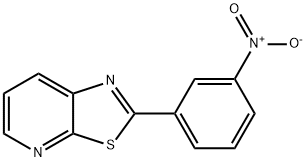 Thiazolo[5,4-b]pyridine, 2-(3-nitrophenyl)- Struktur