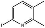 2,3-Dimethyl-6-iodopyridine Structure