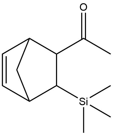 Ethanone, 1-[3-(trimethylsilyl)bicyclo[2.2.1]hept-5-en-2-yl]-, (2-endo,3-exo)- (9CI) Struktur