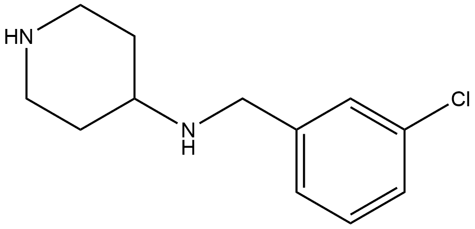 N-(3-Chlorobenzyl)piperidine-4-amine|