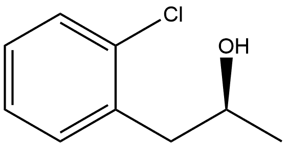 Benzeneethanol, 2-chloro-a-methyl-, (aS)- Struktur