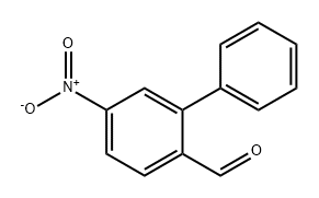 [1,1'-Biphenyl]-2-carboxaldehyde, 5-nitro-
