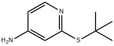 2-(tert-butylthio)pyridin-4-amine Struktur