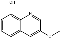 8-Quinolinol, 3-methoxy- Struktur