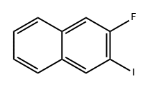 Naphthalene, 2-fluoro-3-iodo- Struktur