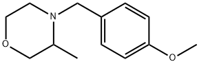 Morpholine, 4-[(4-methoxyphenyl)methyl]-3-methyl-