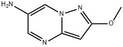 Pyrazolo[1,5-a]pyrimidin-6-amine, 2-methoxy- Struktur