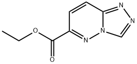 1,2,4-Triazolo[4,3-b]pyridazine-6-carboxylic acid ethyl ester Struktur