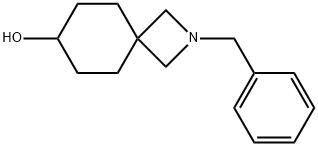 2-Azaspiro[3.5]nonan-7-ol, 2-(phenylmethyl)- Struktur