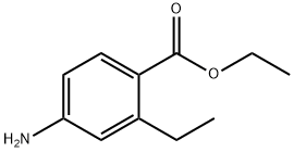 Benzoic acid, 4-amino-2-ethyl-, ethyl ester Structure