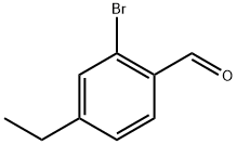 Benzaldehyde, 2-bromo-4-ethyl- Struktur