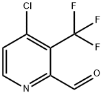 2-Pyridinecarboxaldehyde, 4-chloro-3-(trifluoromethyl)- Structure