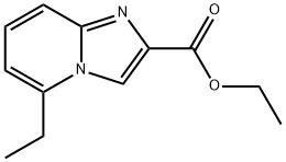 5-ETHYL-IMIDAZO[1,2-A]PYRIDINE-2-CARBOXYLIC ACID ETHYL ESTER Struktur
