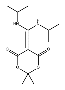 1,3-Dioxane-4,6-dione, 5-[bis[(1-methylethyl)amino]methylene]-2,2-dimethyl-