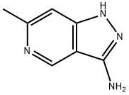 1H-Pyrazolo[4,3-c]pyridin-3-amine, 6-methyl- Struktur