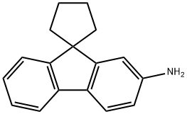 Spiro[cyclopentane-1,9'-[9H]fluoren]-2'-amine Struktur