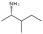 2-Pentanamine, 3-methyl-, (2S)- Structure