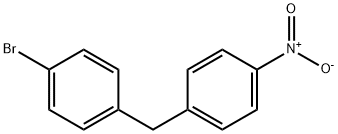 Benzene, 1-bromo-4-[(4-nitrophenyl)methyl]- Struktur