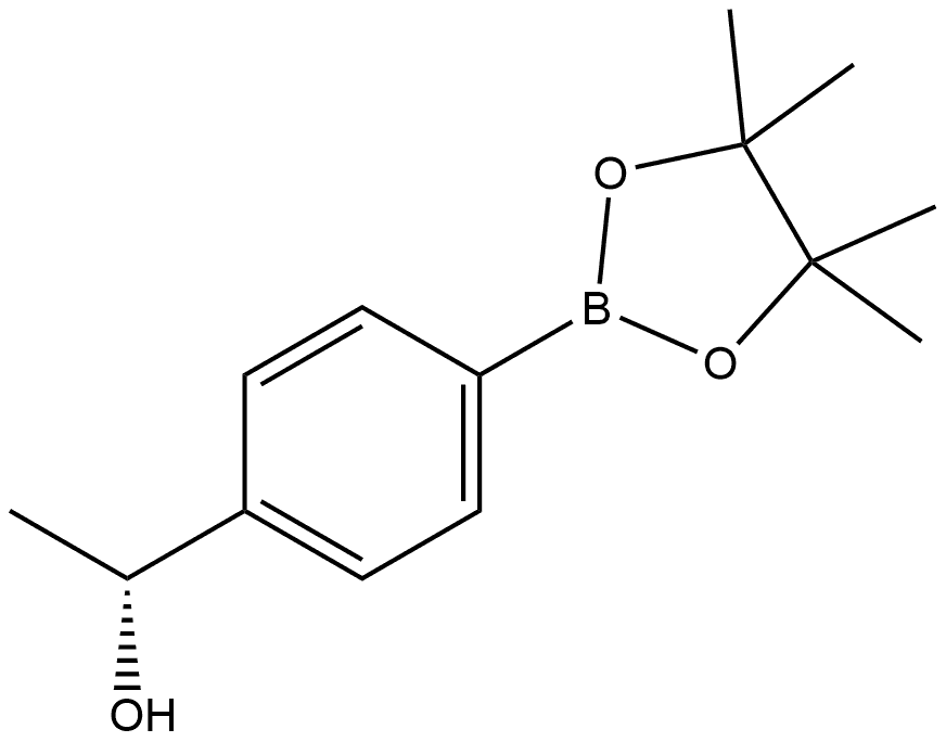 Benzenemethanol, α-methyl-4-(4,4,5,5-tetramethyl-1,3,2-dioxaborolan-2-yl)-, (αR)-